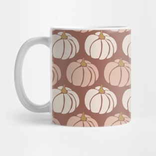 Pumpkins Earthy Brown Colors Mug